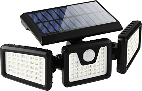 118 Led 3 Head Led Solar Outdoor Light ComphyGo Store